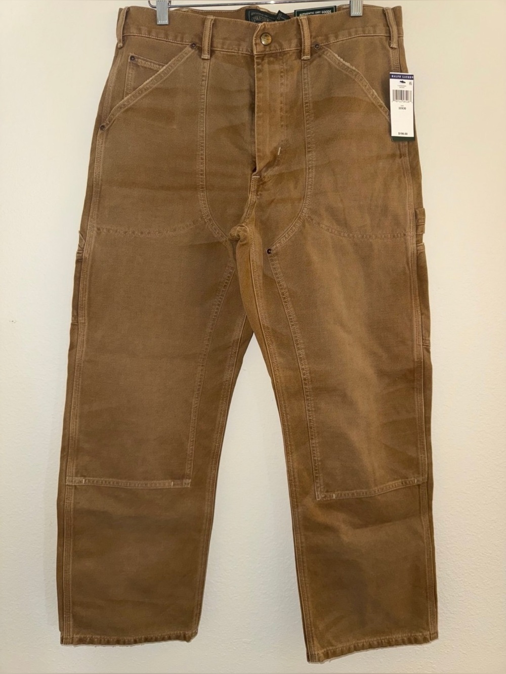 Polo by Ralph Lauren Men's Tan Cargo/Work Pants - Picture 8 of 9